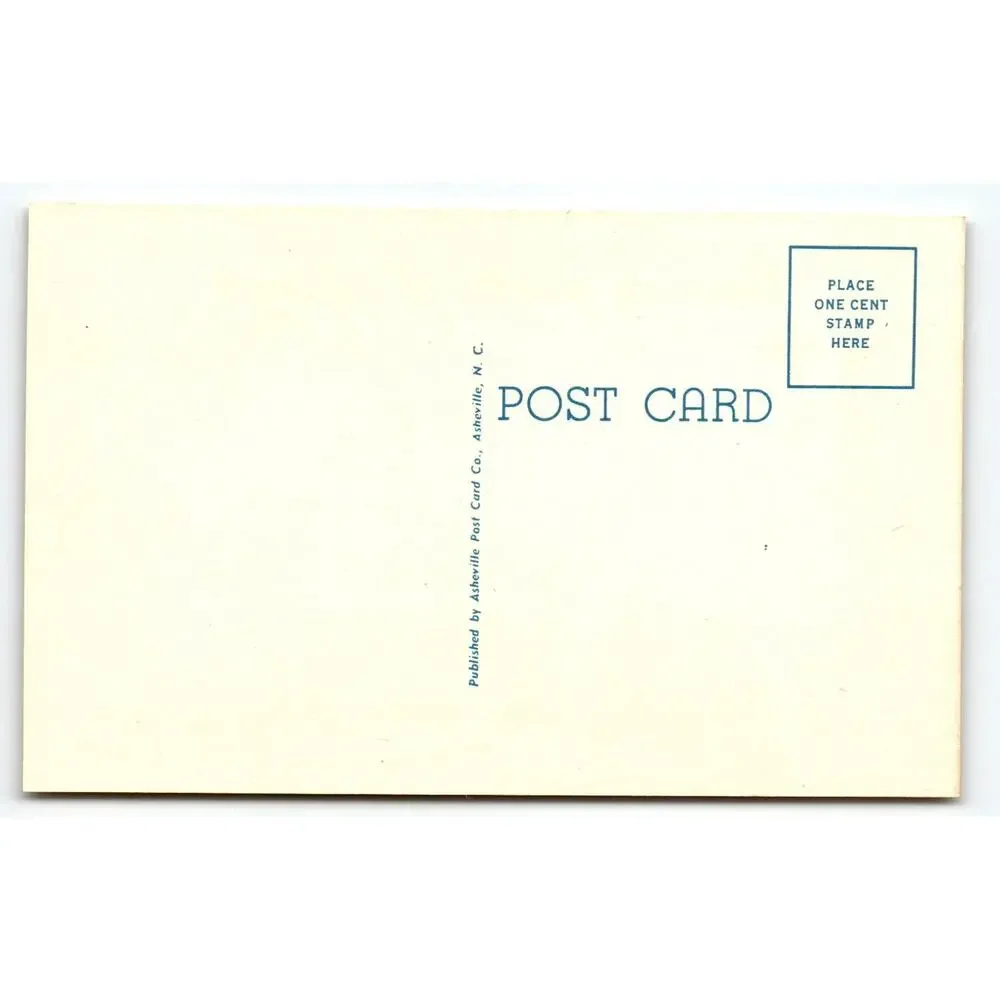 Vintage Linen Comic Postcard Viewing Points of Interest DC 12 1950s - Picture 2 of 2